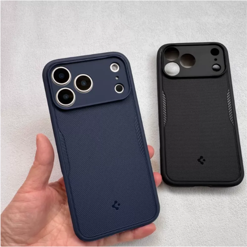 Spigen Built-In Magfit Rugged Armor TPU Magnetic Case do iPhone Air 17 18 Pro Max 17 Pro 18 z funkcją bezprzewodowego ładowania MagSafe — zdjęcie produktu 3