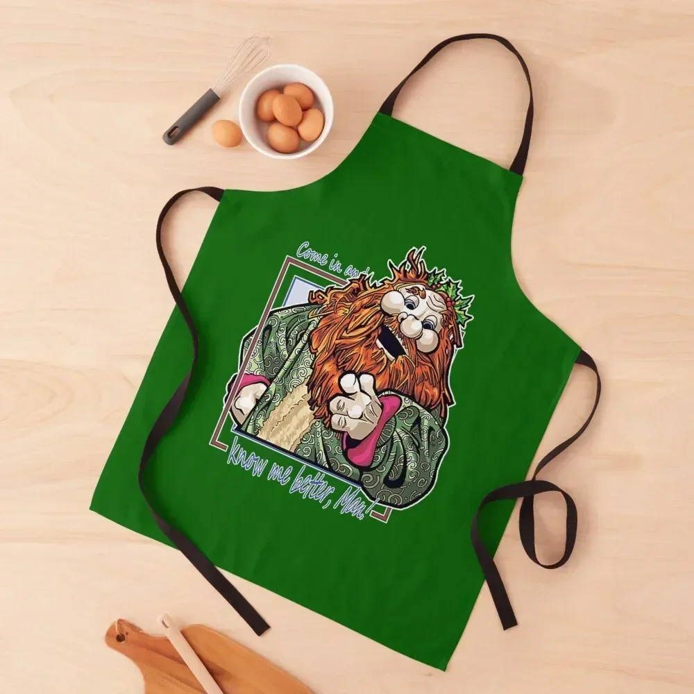 

Know me better, Man! Apron for home useful pieces Women Kitchen'S Apron