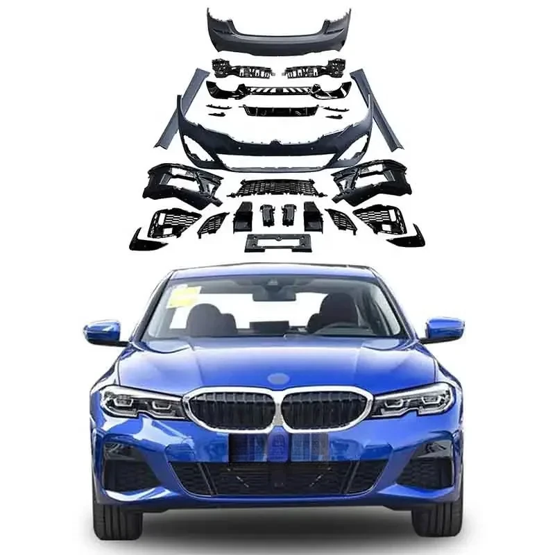 

for 3 Series G20 Upgrade MT Bodykit for G20 320i 325i 330i Change to M340 Front Bumper Rear Side Skirt