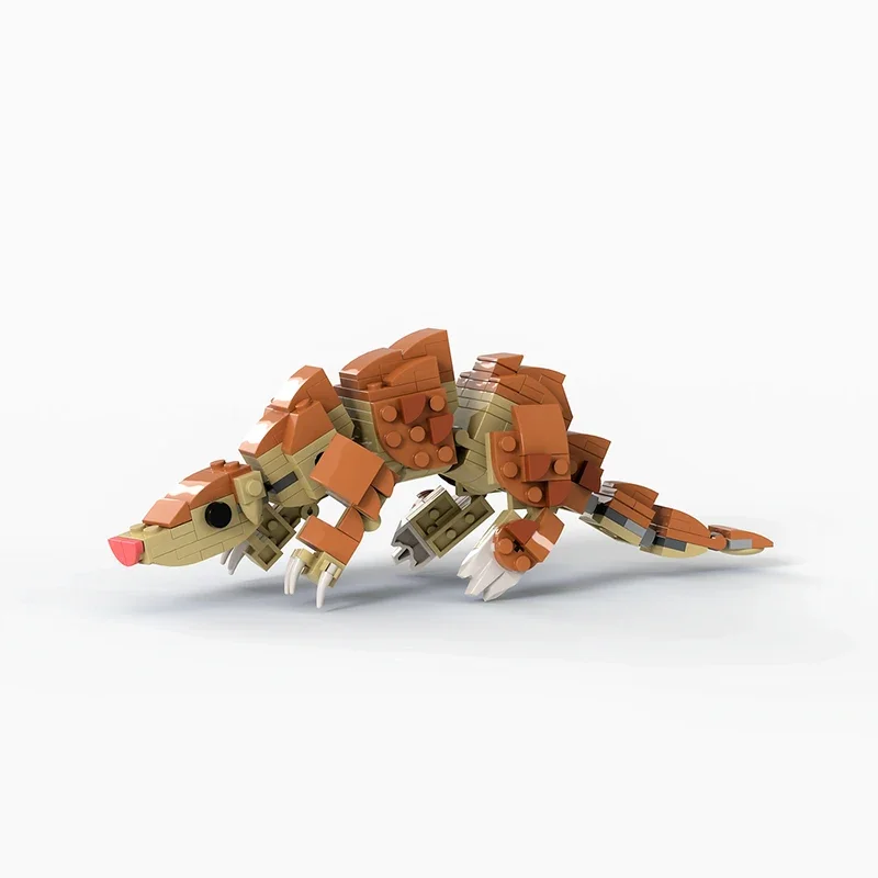 

239 шт. Pangopup MOC милые Pangolin Cub модель образовательные строительные блоки подарок