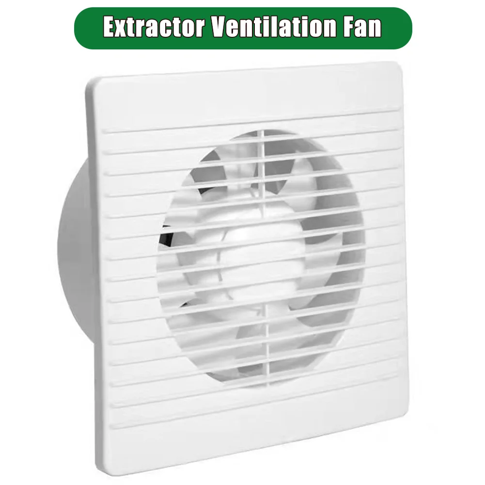 

4/6/8Inch Extractor Ventilation Fan Exhaust Air Blower High Speed Bathroom Kitchen Toilet Air Vent Window Wall Fan Exhaust Fan