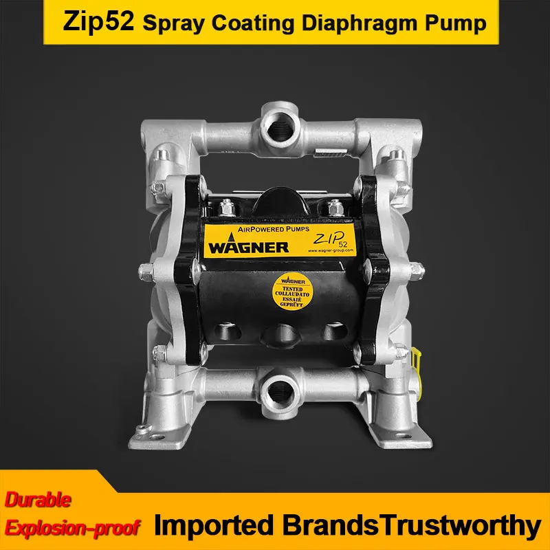 Orginal Germany Wagner Pneumatic Double Diaphragm Pump Zip 52(U551.ATSS7) (U550.ATSS7) Paint Supply