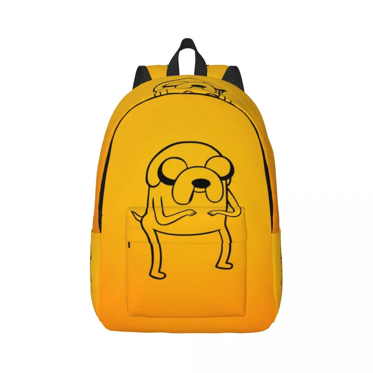 

Jake A-Adventure Time Модный и универсальный рюкзак, подходящий для мужчин и женщин, демонстрирующий индивидуальный шарм.