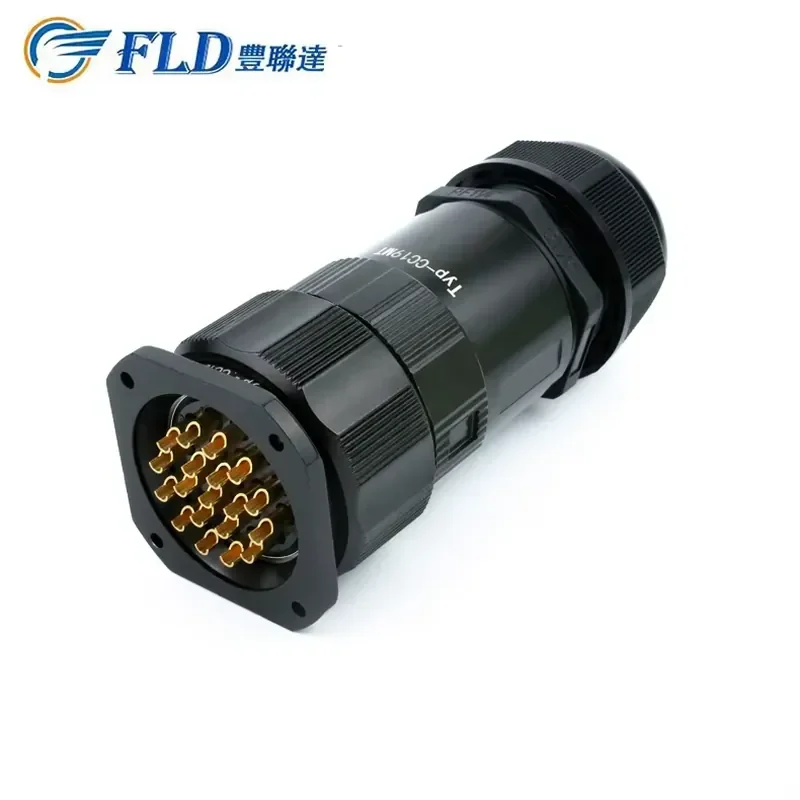 

Multipin 19 Pin Female Plug Male Socket Power Socapex Style Connector