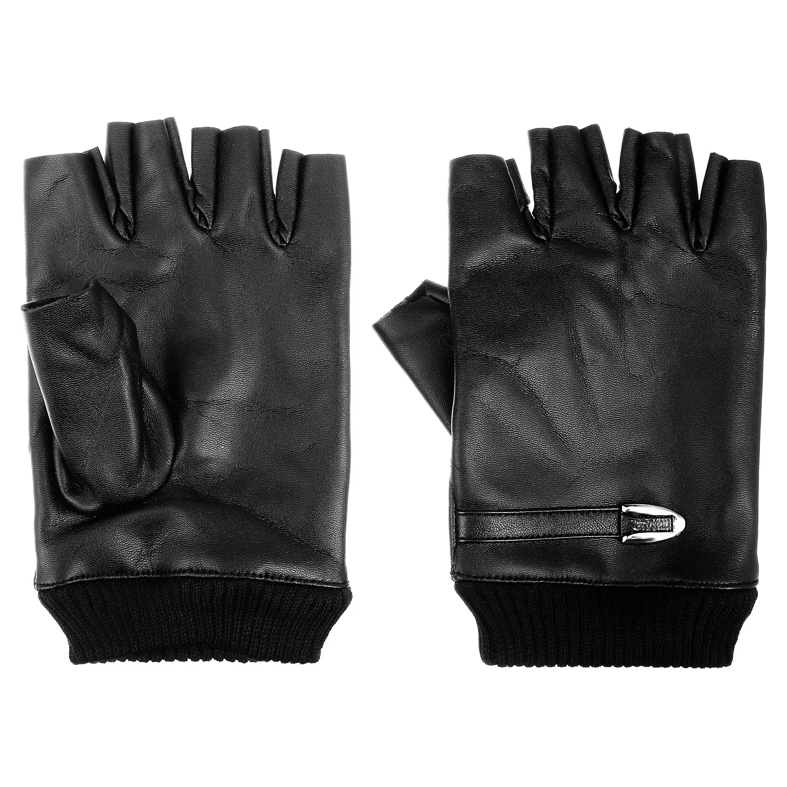 

1 пара перчаток без пальцев из полиуретана, дышащие, теплые, для мужчин и женщин, для занятий спортом на открытом воздухе, вождения, зимней езды