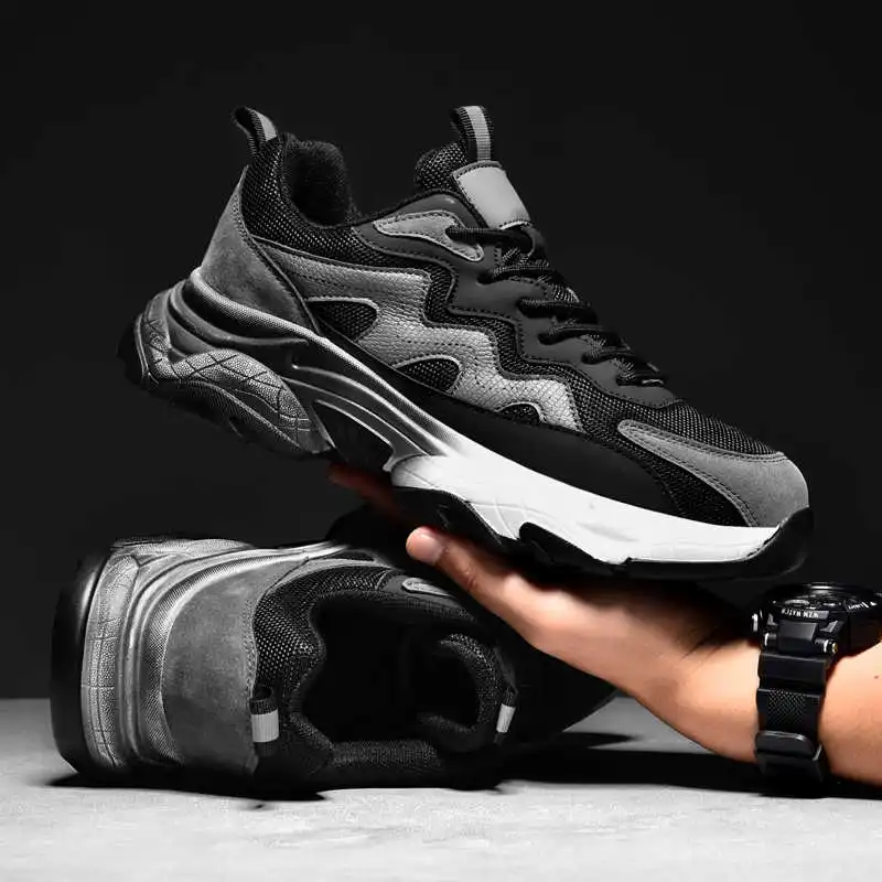 

Parkside Round Nose Fashion Tennis For Men Casual Brown Sneakers Mens Skateboarding Shoes Sport Character Bity Vip Chassure