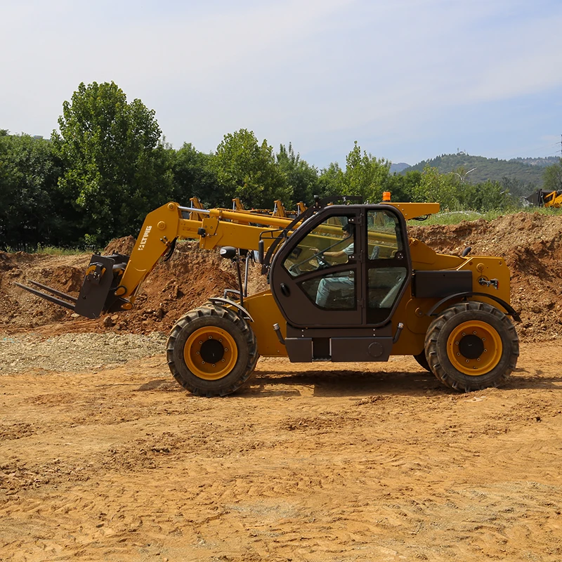 Hydraulic telehandler boom forklift 4x4 3ton 4ton 5 ton forklift telescopic Loader with diesel engine