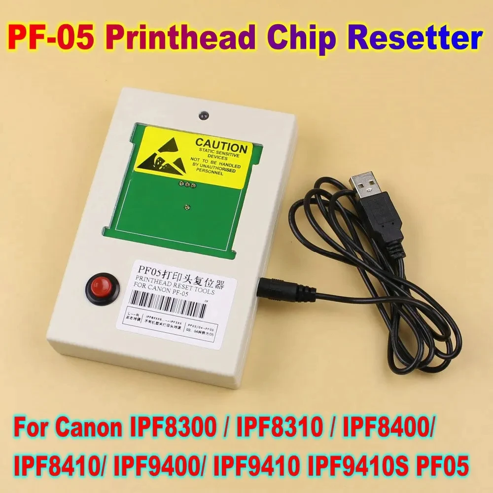 Printer PF05 Chip Resetter For Canon PF 05 Resetter Device Reset IPF8300 IPF8310 IPF8400 IPF8410 IPF9400 IPF9410 IPF9410S PF05