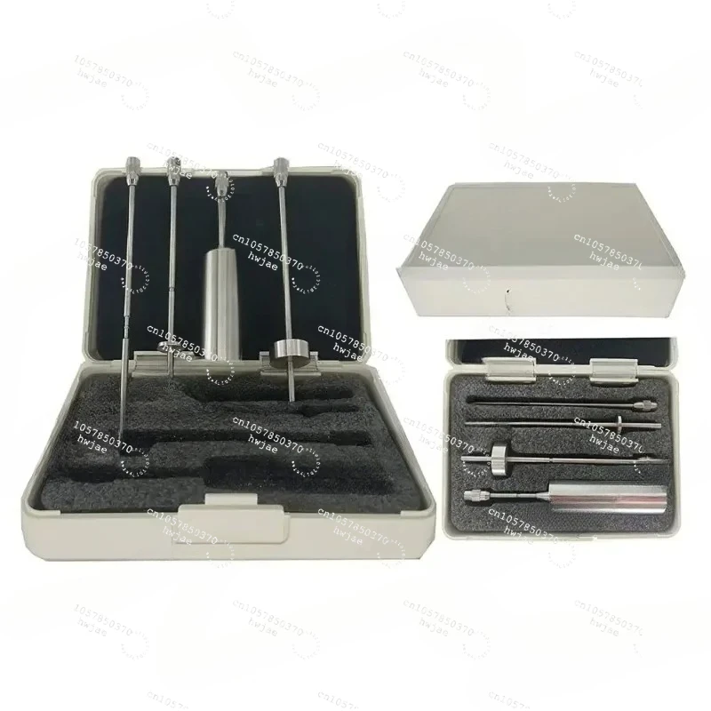 Viscometer Rotor types 1- 4 # rotor apply to NDJ-1 NDJ-4  NDJ-5S  NDJ-8S NDJ-9S Viscometer