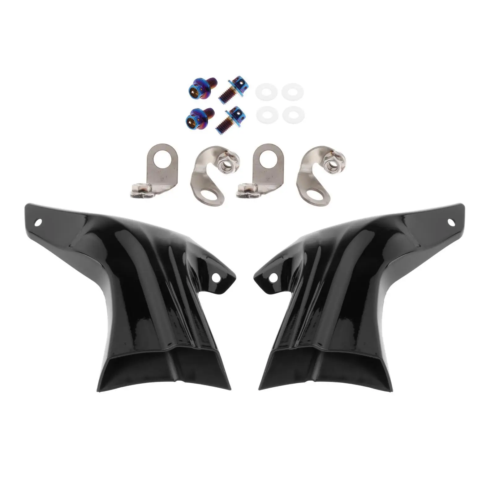 Brake System Air Cooling Duct Mounting Kit Replacement ACC Plastic Parts Fit for Motorbike