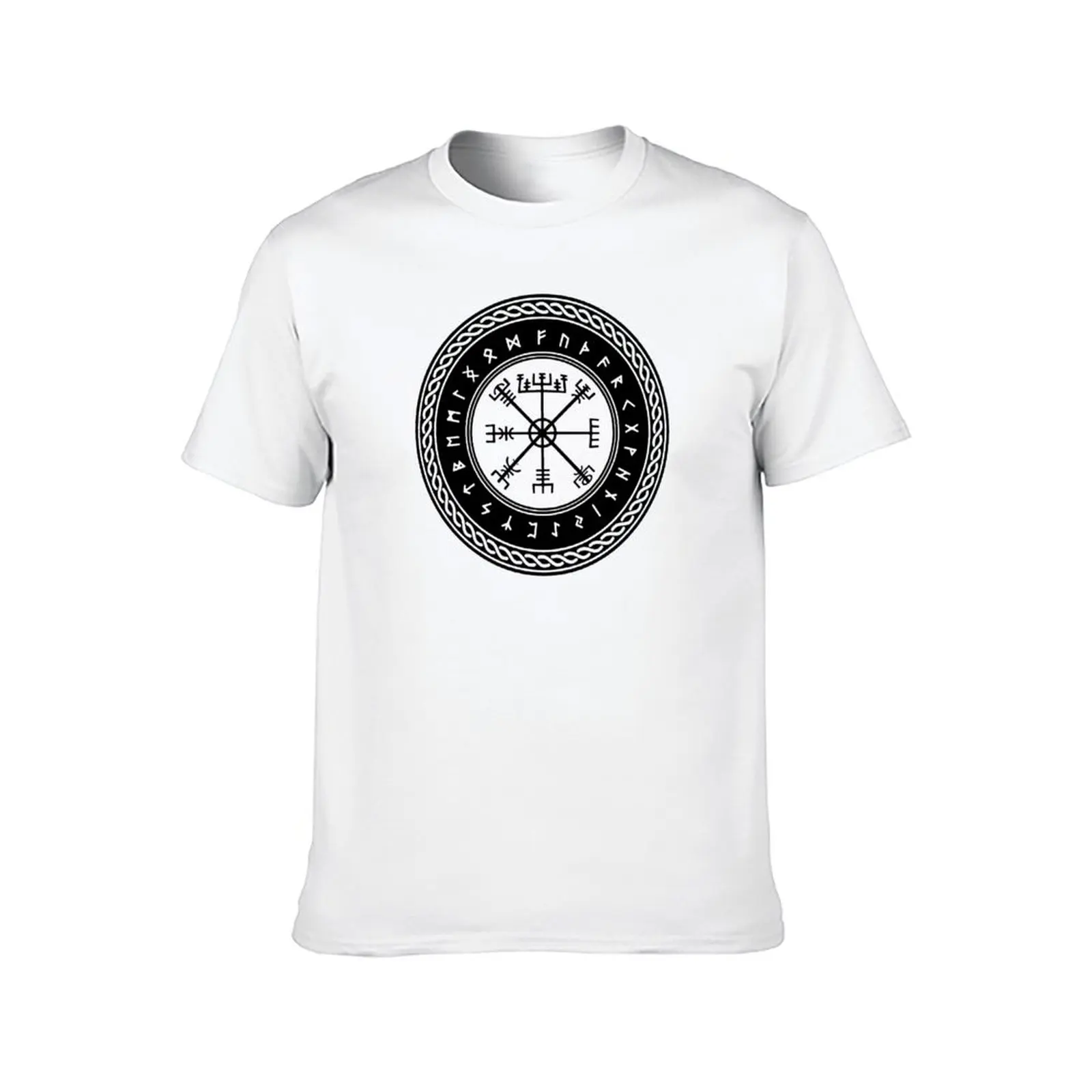 Vegvisir Magical Nordic Runes Viking Compas T-Shirt customs sports fans luxury t-shirt man t shirt plain t shirts men