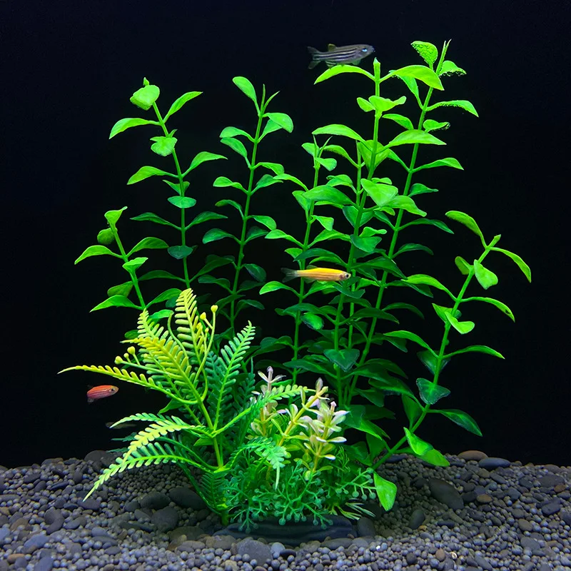 New Artificial Aquarium Decorative Grass Simulation Plant Fish Tank DIY Decoration Simulation Water Grass Combination