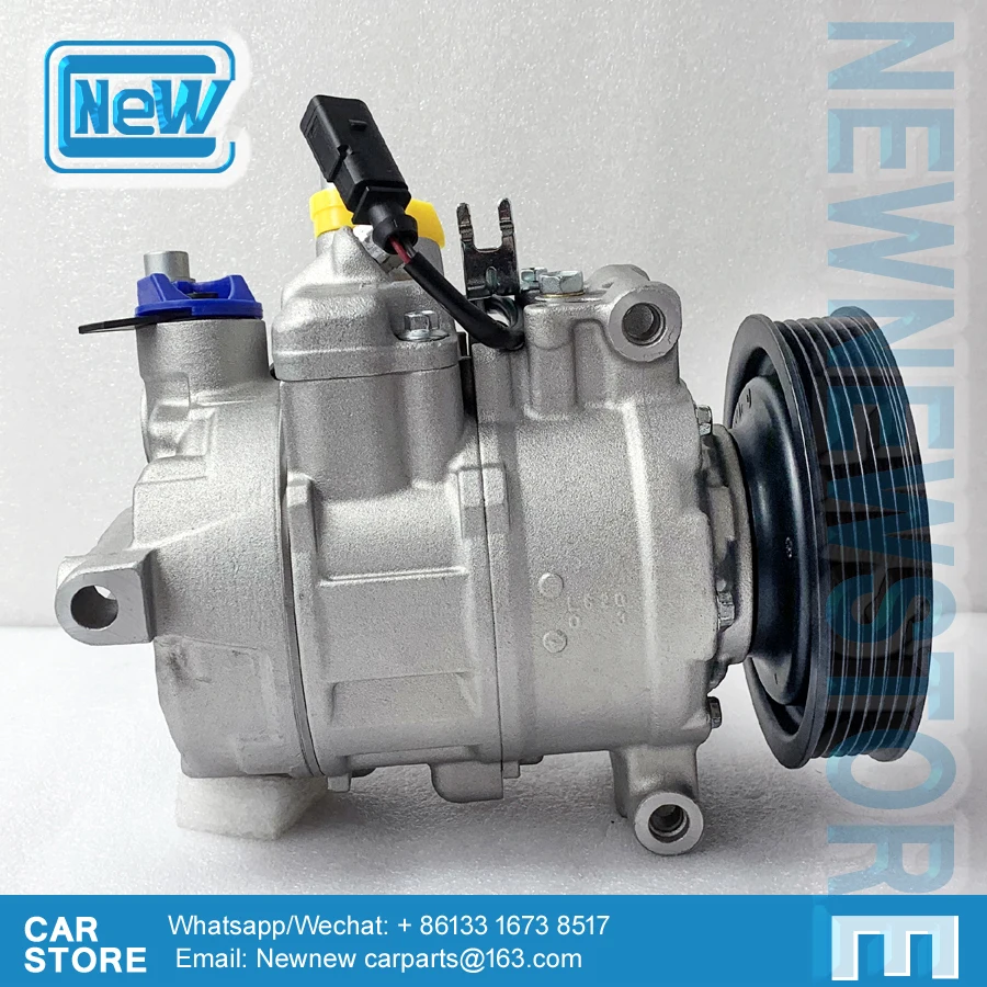 AC Compressor For Audi A6 2004-2011 Q5 3.2 TFS S5 3.0I V6 A5 3.2 4F0260805 4G0260805A 4F260805R 4F0260805Q 447220-9807