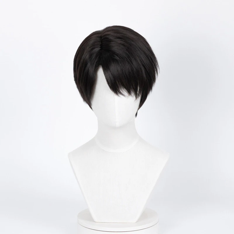 Nieuwe Game Liefde En Deepspace Caleb Cosplay Pruik Mannen Zwart Kort Haar Hittebestendige Synthetische Pruiken Carnaval Party Accessoires