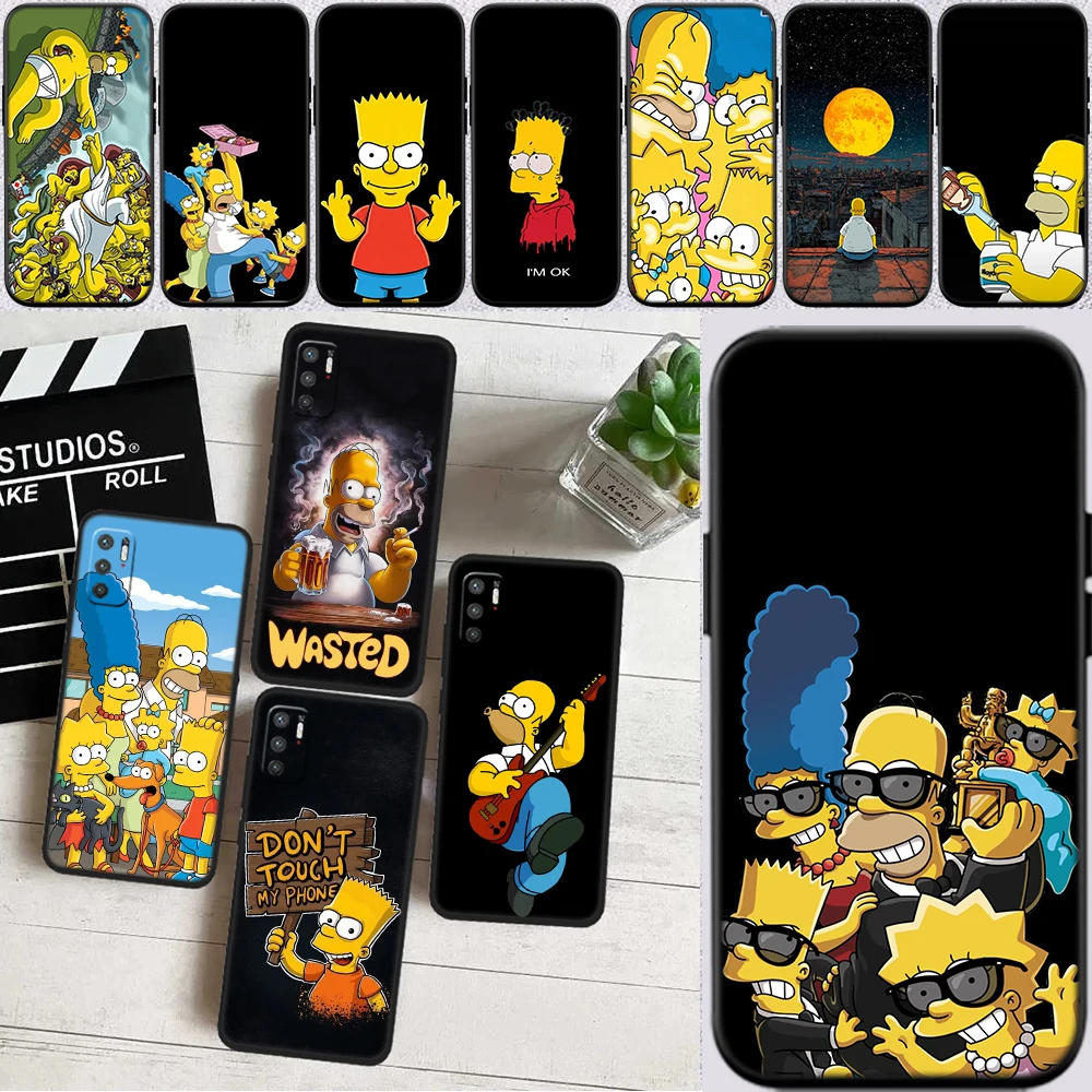 Funny S-Simpsons Poster New High-End Phone Case for Xiaomi Poco C85X C81 X8 F2 F3 Pro GT