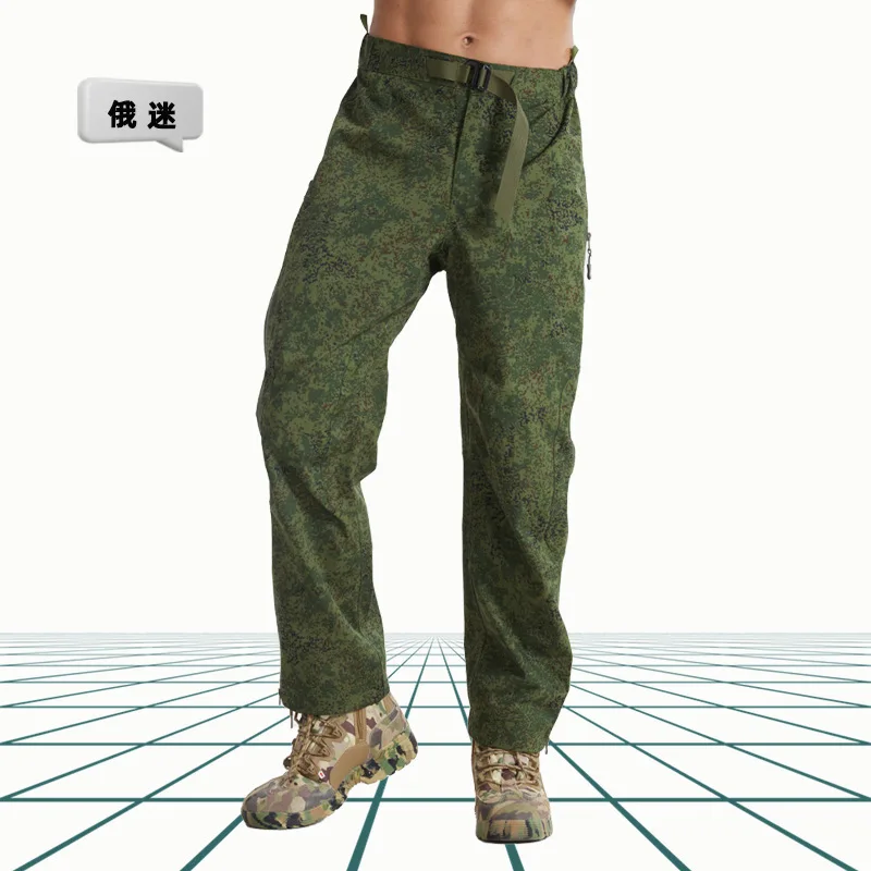 Tactical Tom tactical hard shell full pressure adhesive assault pants, outdoor sports cycling zipper, thin camping waterproof pa