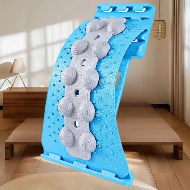 

Back Soothing Lumbar Massage Board for Posture Correction; Aid for Lumbar Spine Stretching and Nerve Compression Relief