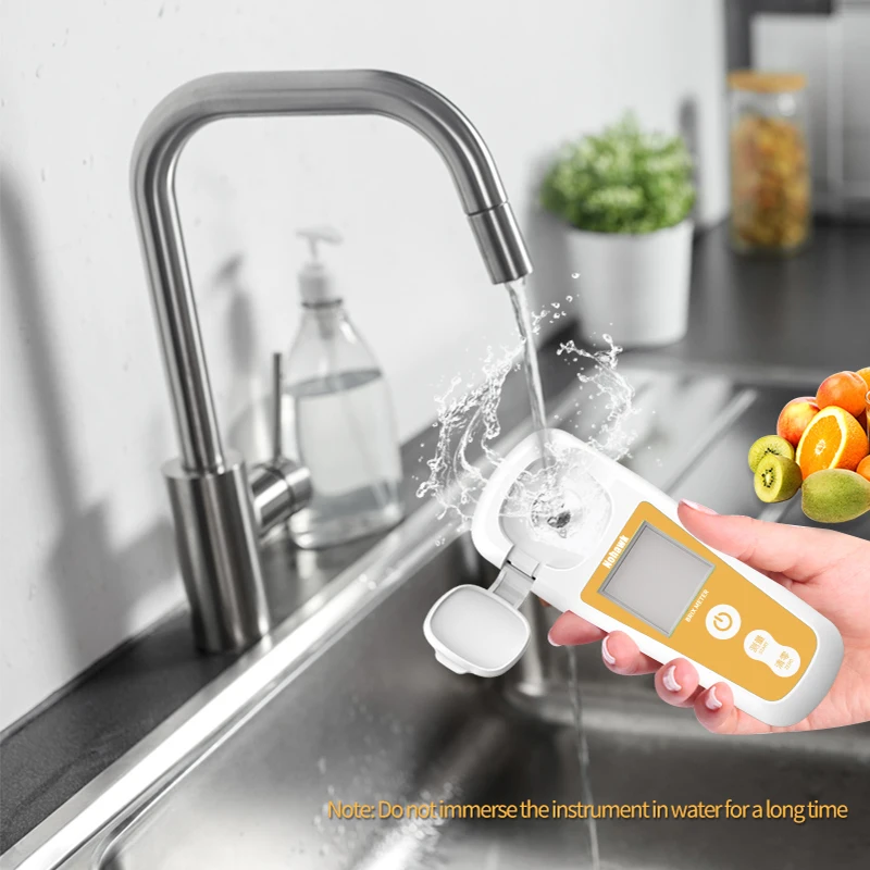 High-precision Handheld Refractometer For Measuring Sugar Content Refractometer Honey Brix Meter Honey Baume Meter