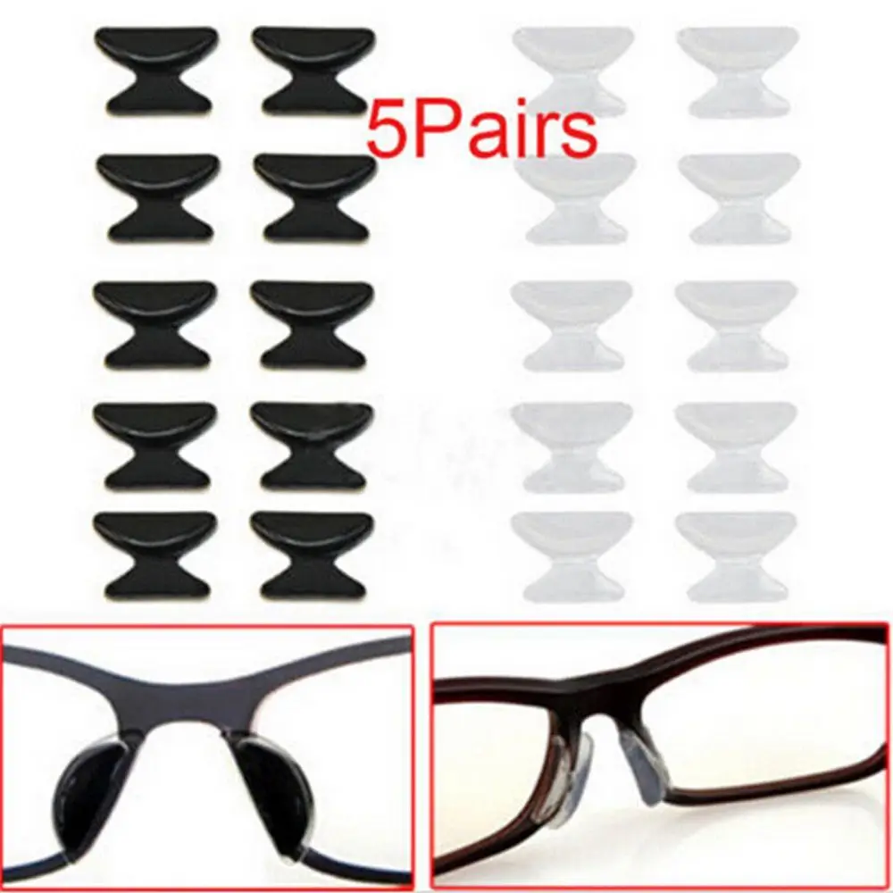 

Silicone Anti-slip Nose Pads for Glasses Push on Nose Pads Repair Tool Eyeglass Sunglasses Creative Eyewear Accessories