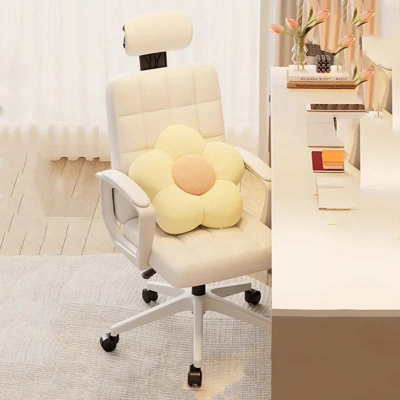 

y Makeup Nordic Armchair Mobile Computer Chair Designer Modern Sillas