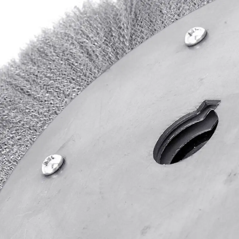 1pc ワイヤーホイールブラシ 3 ''-12 '' ガジェットグラインダー錆ステンレス鋼ツールアクセサリー圧着クリーニングベンチ実用