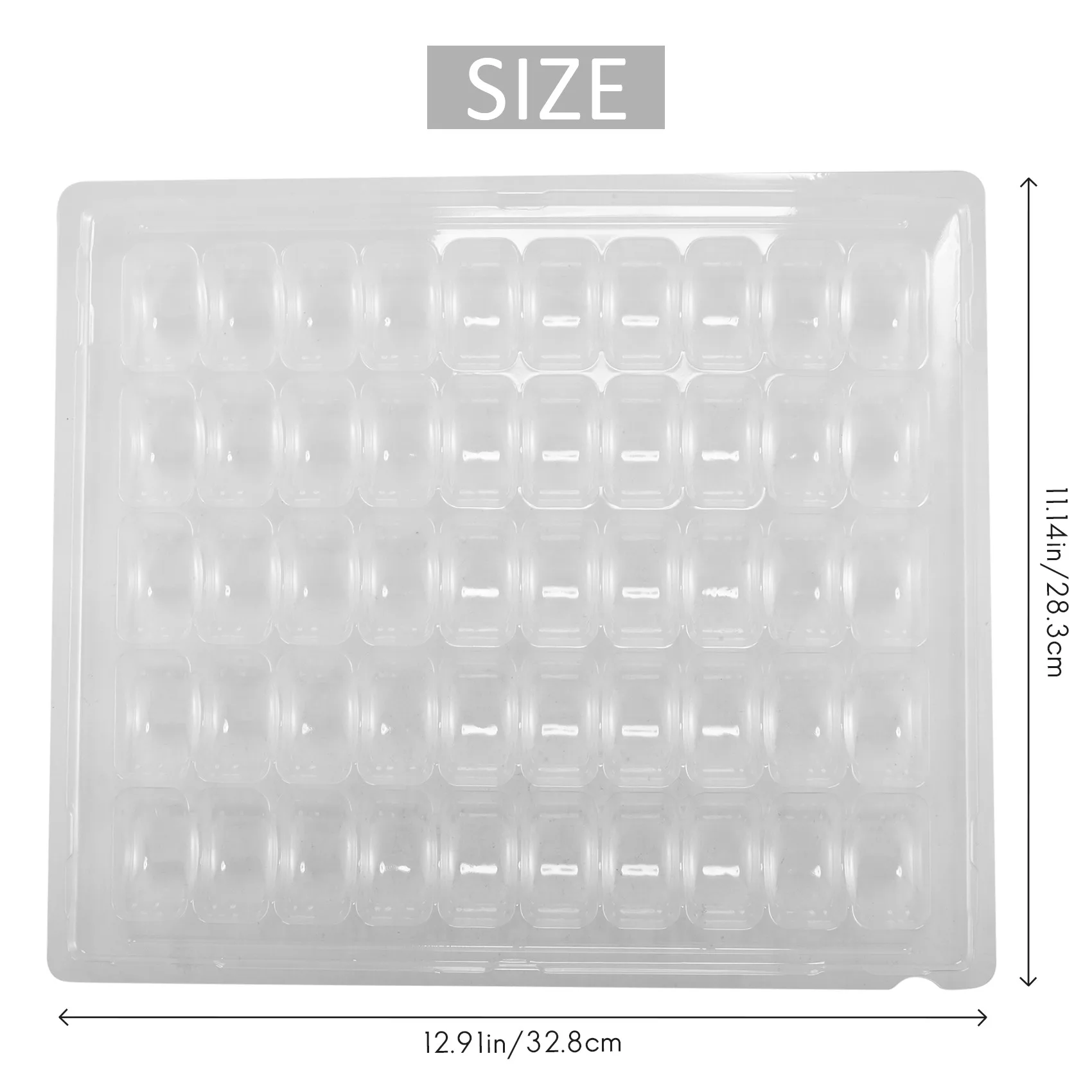 

Clear PET Closeable French Macaron Storage Trays - Holds 50 Macarons Per Set - Pack Of 4Sets-[A04I Tools]
