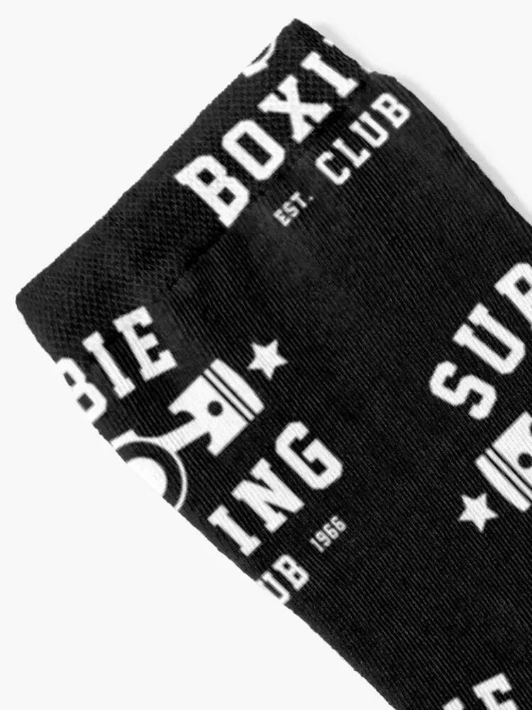 SUBIE BOXING CLUB Socks funny gifts bright garter soccer anti-slip shoes Girl'S Socks Men's