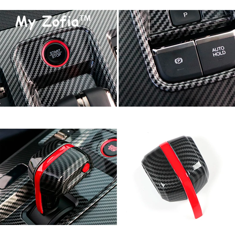 For New DODGE Attitude GT GAC Empow 2024 2025 Car Transmission Gear Shift Shifter Knob Gear Head Handle Cover Trim Accessories