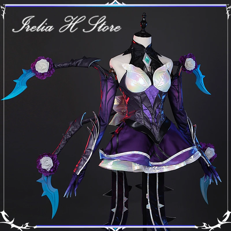 

Irelia H Game LOL Withered Rose Elise Cosplay Costume Elise Withered Rose Halloween Costumes women