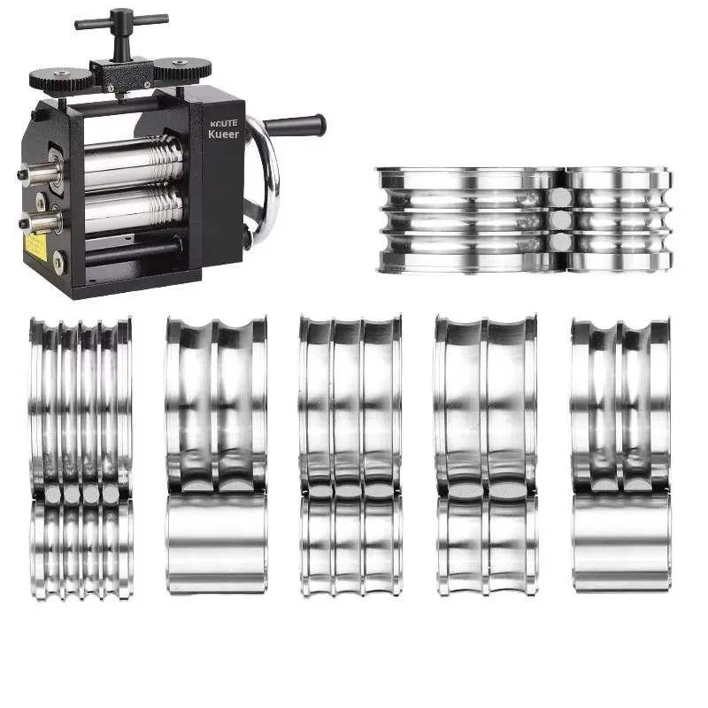 

European Style Manual Fast Bracelet Shaping Machine Steel for Gold Silver Jewelry Secondary Wheel Punching