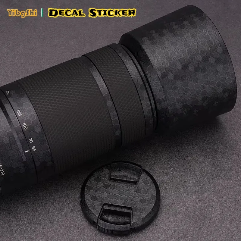For Sony E 55-210mm F4.5-6.3 OSS Lens Sticker Advanced Protection Skin SEL55210 Lens Body Protective Anti-Scratch Decal Skin - view 6