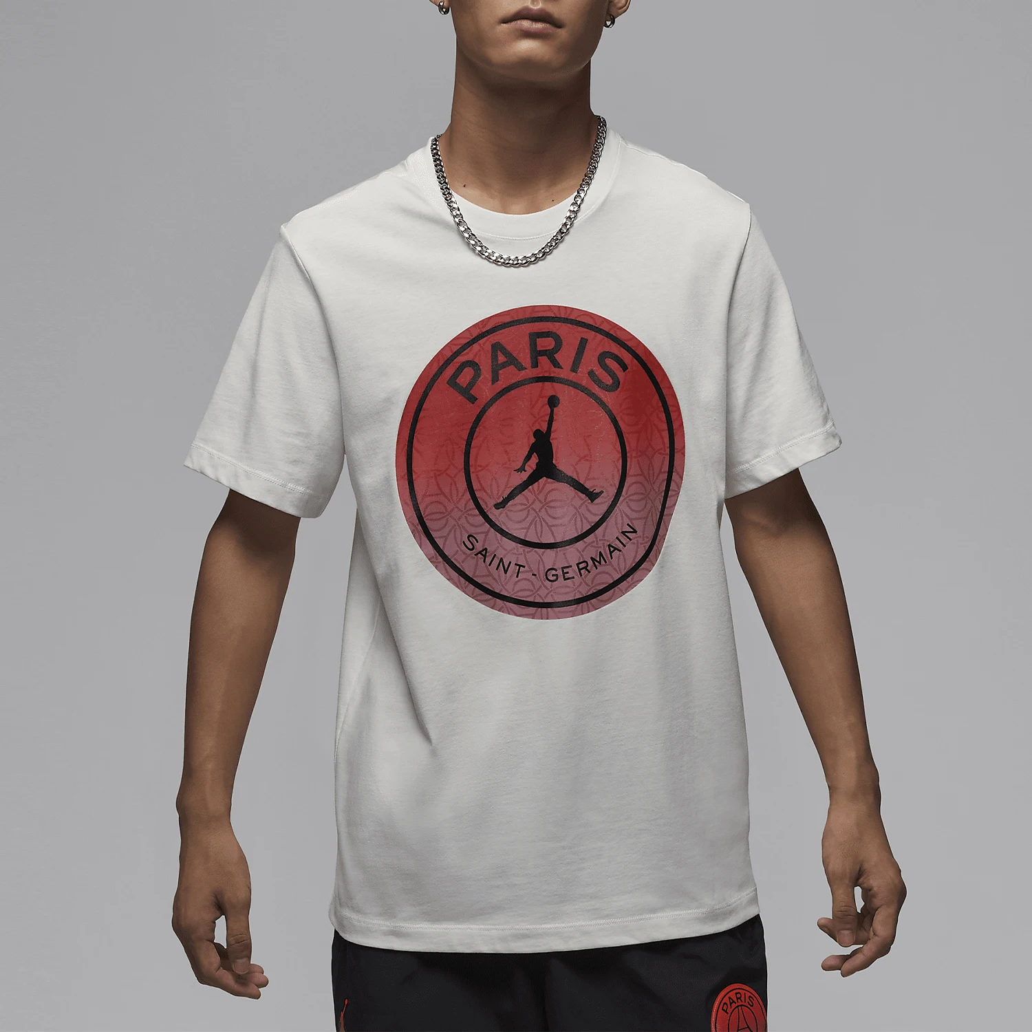 

Nike Genuine JORDAN Paris Saint-Germain Men's Fashion Short Sleeve T-shirt FV7729-133