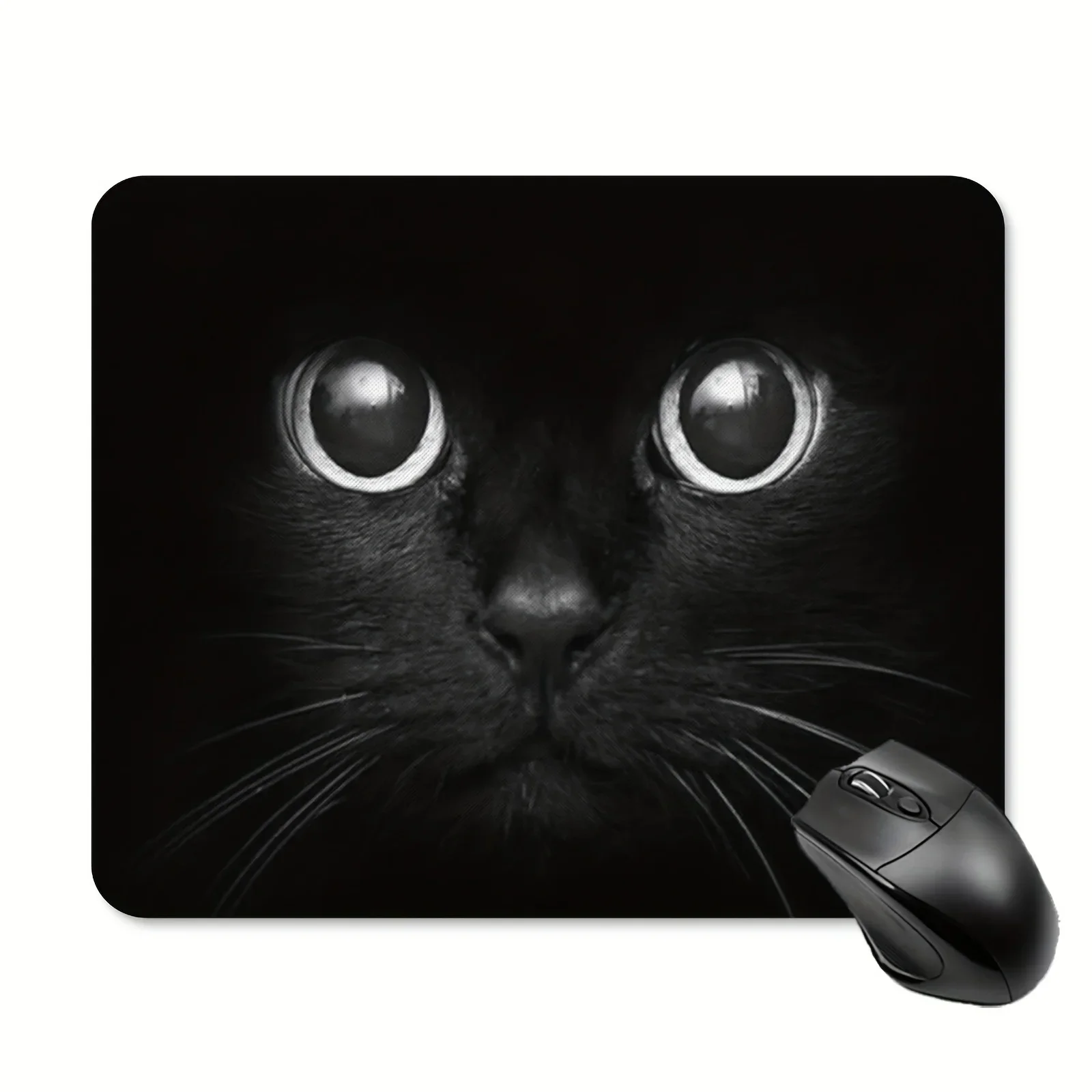 

Maoyan small-size game office special mouse pad rectangular non-slip rubber suitable for computer desktop laptop office mat diy