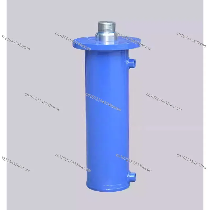 20‑30 Ton Hydraulic Flange Cylinder 125/140mm Bore Oil Jack for Baler Wood Splitter Customizable