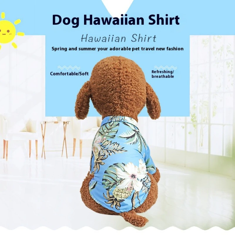 

Summer Dog Clothes Set - Breathable Fashion Outfits in Multi-Colors for Small Dogs Pet