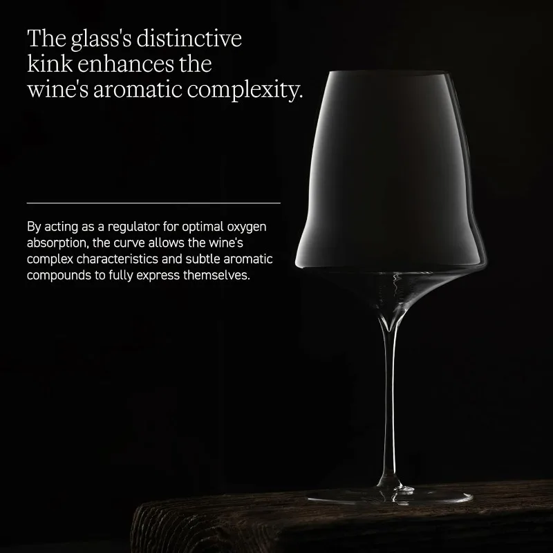 JOSEPHINE No 3 Rood Rode wijnglazen puur handgemaakt Set van 6