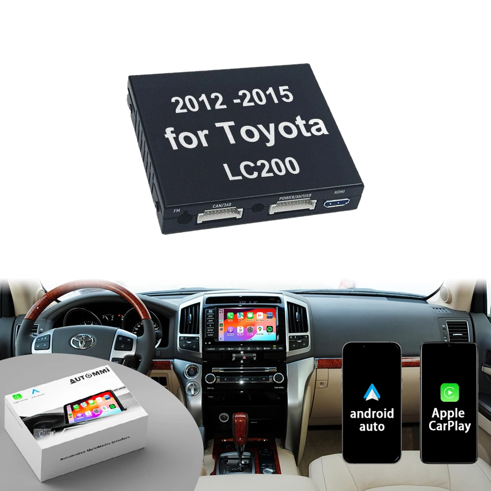 

Land Cruiser LC200 Automotive Electronics Wireless CarPlay and Android Auto Integration