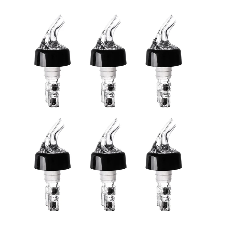 

6 Pack Efficient Wine Pourer Automatic Beverage Pourer Precise Liquid Dispenser DXAF