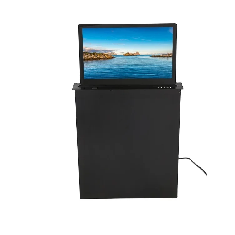 

ultralight Ultra-thin lcd 21.5 tabletop monitor lift for Conference Room Solutions motorized retractable lcd lift