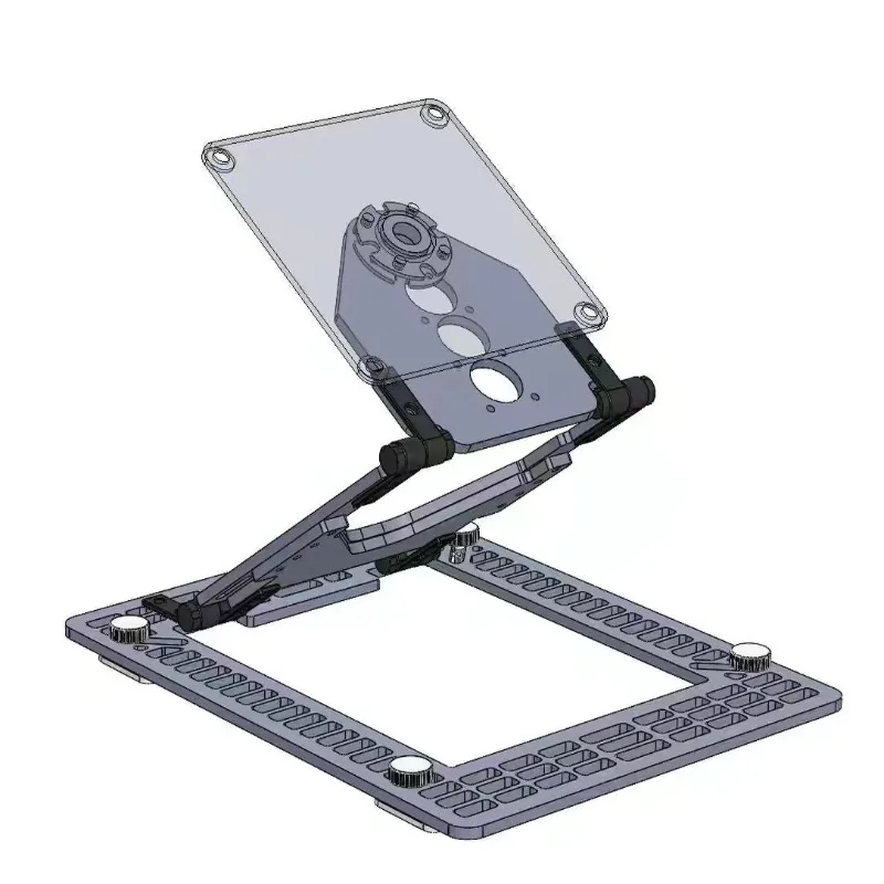 

ZS-VESA75 thin folding portable display bracket 75mm hole spacing, wall-mounted portable screen