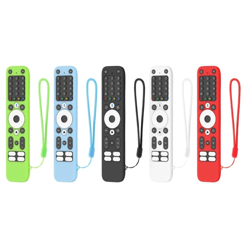 Protector Cover Skin Friendly Case for Homatics Box R 4K Remote Control Case Skin Sleeve with Lanyard Shockproof