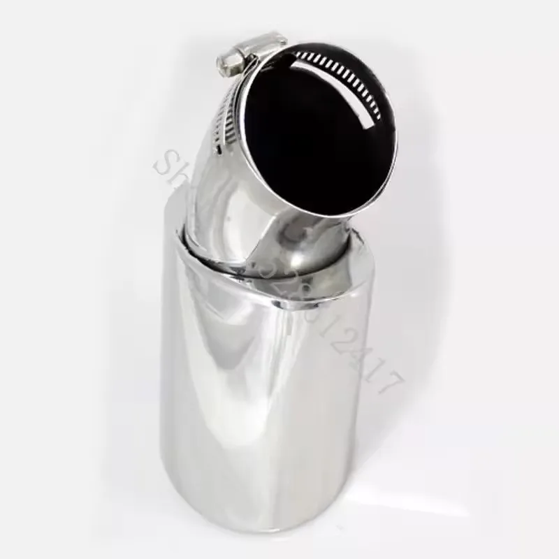 

For Nissan Qashqai J10 2007 2008 2009~2015 Stainless Steel Tailpipe Exhaust Pipe Sleeve DecorationTrim Car Accessories