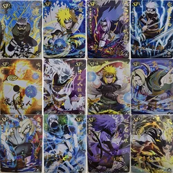 Anime Naruto Sp Flash Card Naruto Hatake Kakashi Uchiha Sasuke Hyga Hinata Collection Toy Solitaire Christmas Birthday Present