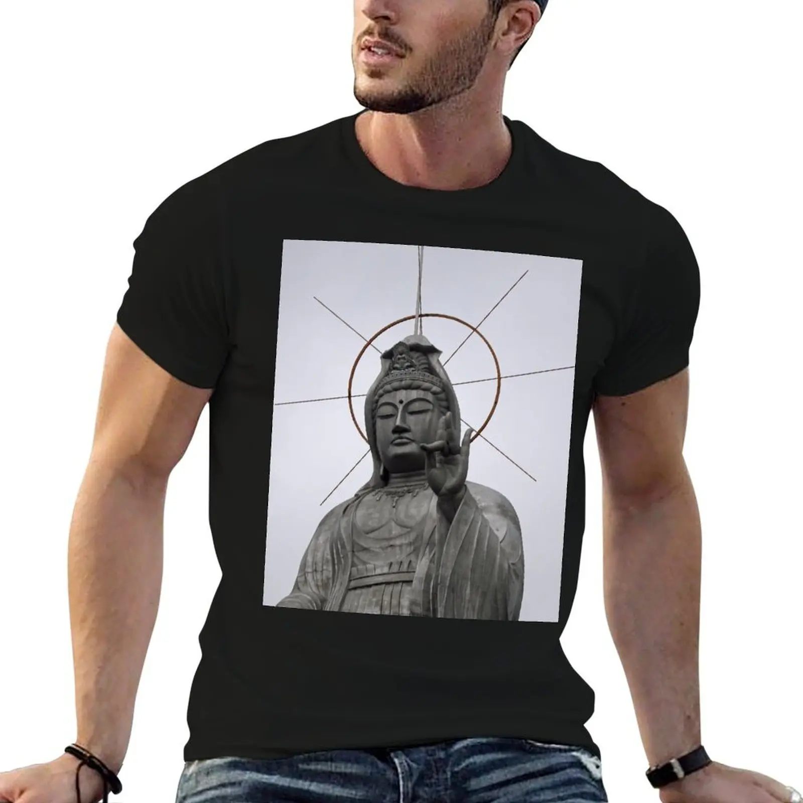 T-shirt Kannon, Bodhisattva de la compassion, t-shirt léger pour les vacances