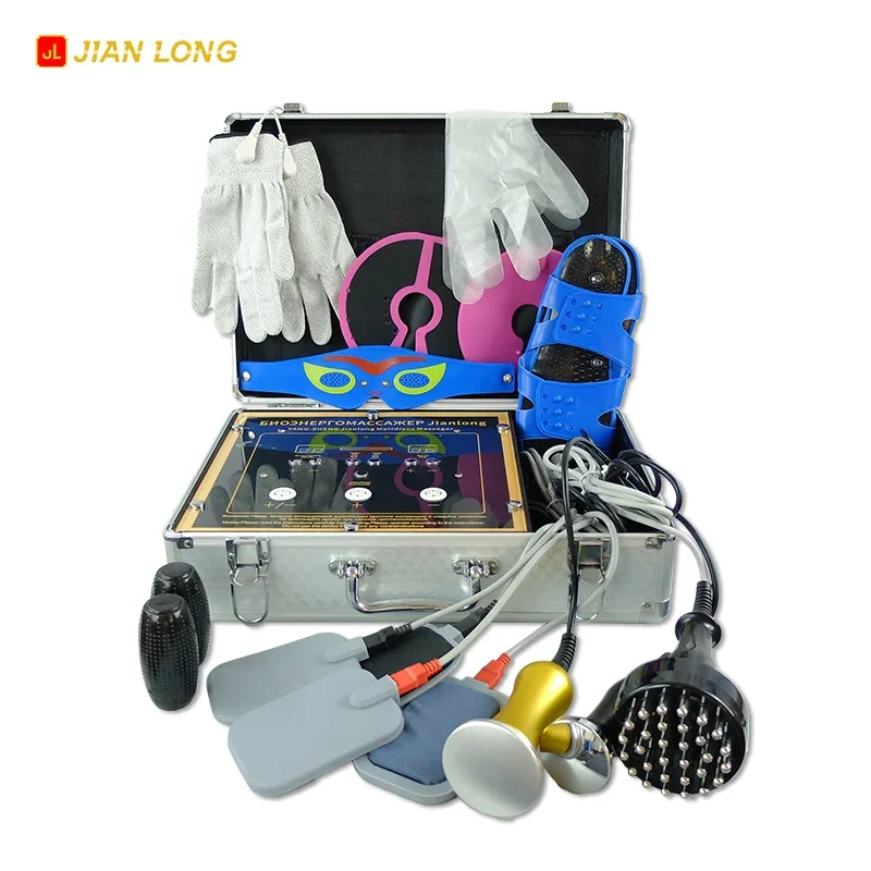 متوفر في المخزون آلة تدليك Jianlong الجديدة للعلاج الطبيعي بالكهرباء الحيوية للتحكم في الجسم الشخصي البشري مدلك الطاقة الحيوية