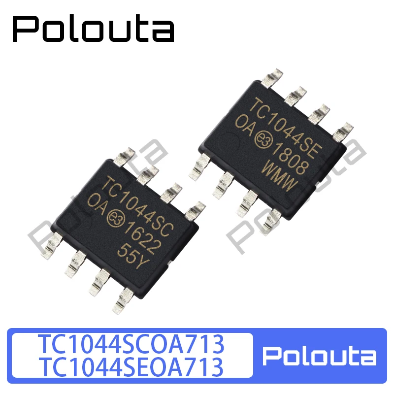 2Pcs TC1044SCOA713 TC1044SEOA713 TC1044S SOP-8 Switched Regulator Polouta