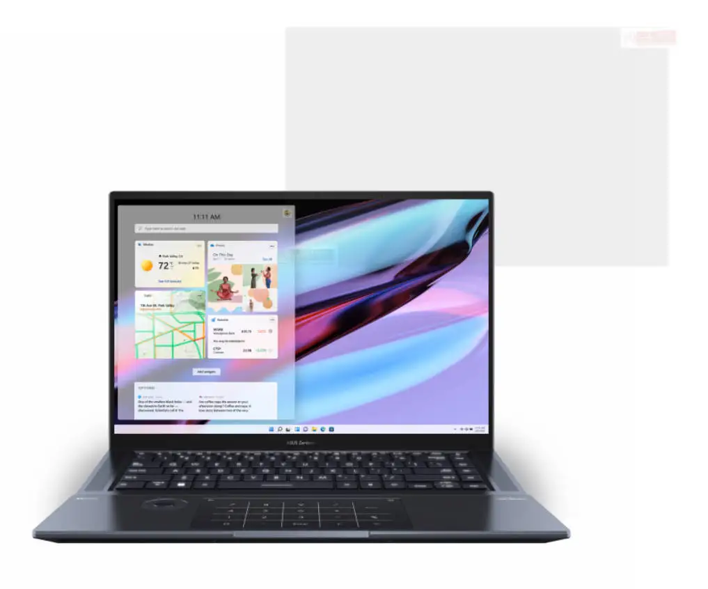 2PCS Clear / Matte Screen Protector Soft Protective Film  for ASUS Zenbook Pro 16X OLED UX7602ZM UX7602Z UX7602 16 inch