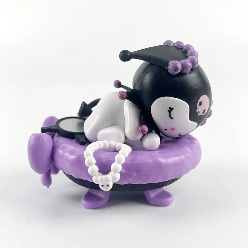 ฟิกเกอร์ซานริโอ ซีรีส์ Safe Sleep ตุ๊กตาสุนัขหูใหญ่ พุดดิ้งด็อก เมโลดี้ คุโรมิ กล่องสุ่ม ตุ๊กตาไข่เซอร์ไพรส์