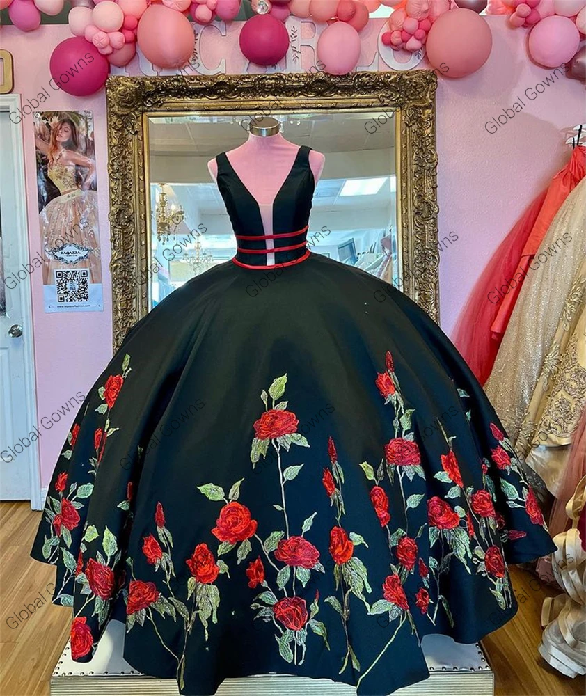 Vestido de baile de princesa Lila púrpura con hombros descubiertos, quinceañera, vestidos de fiesta de celebridades con cuentas, Vestido de graduación con flores en 3D