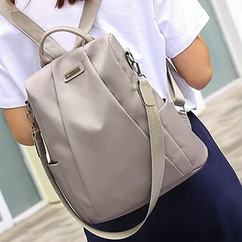 Neutral Style Backpack for Men and Women, with Three Carryin...